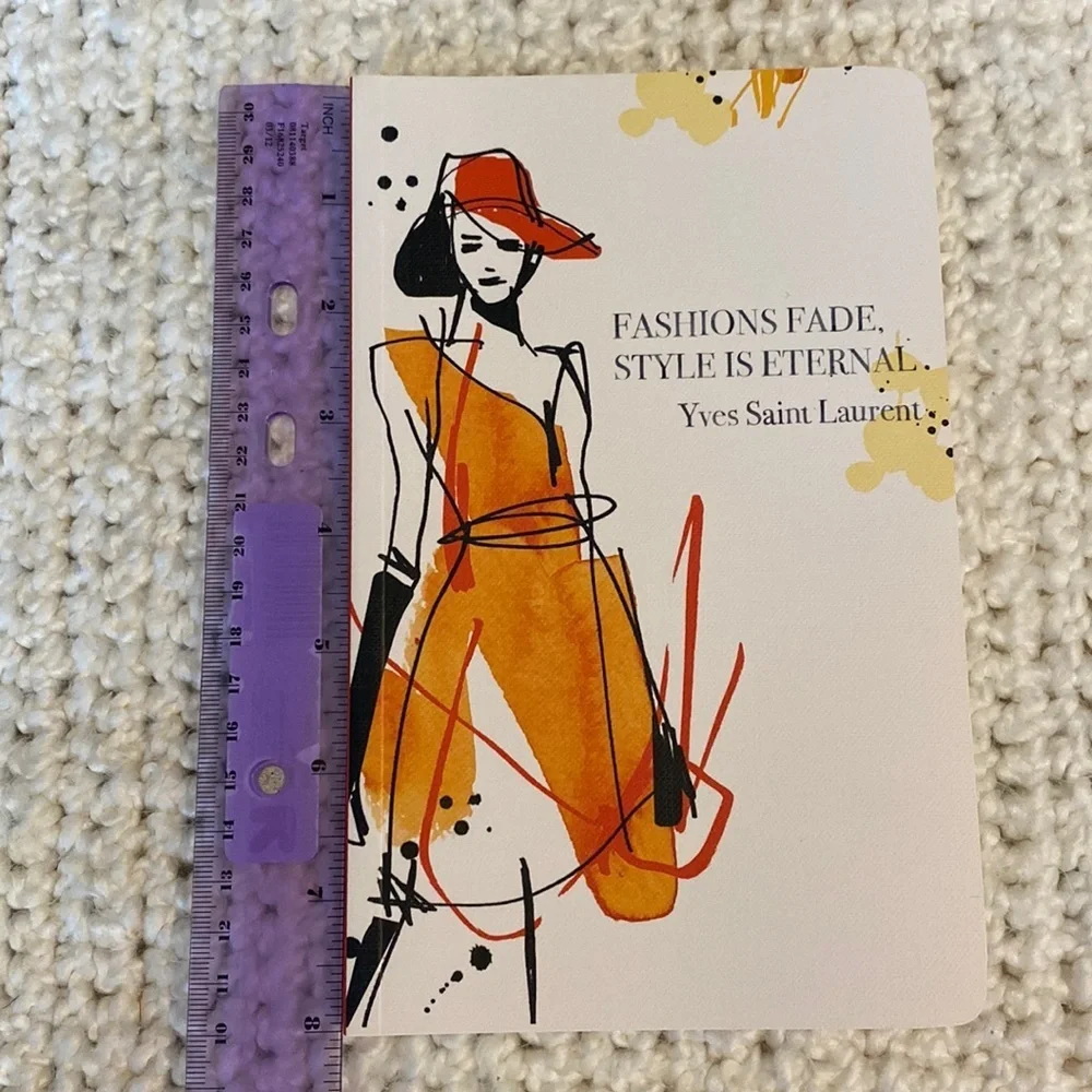 NEW Fashions fade. Style is eternal. Stationery Lined Journal 128 pages